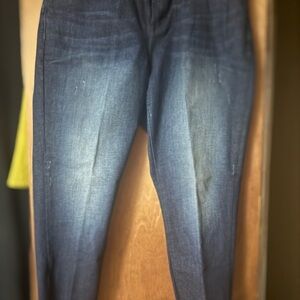 Torrid Dark Blue Ankle Jeans